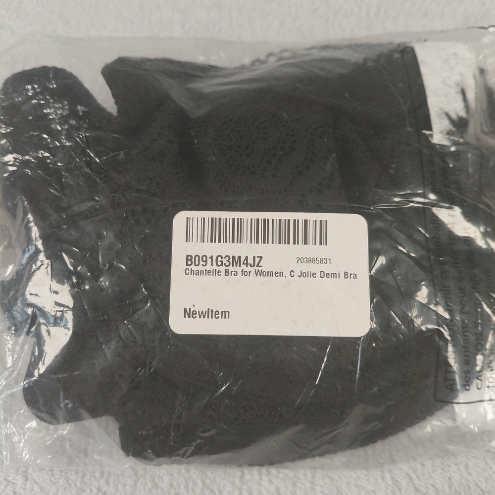 Chantelle C Jolie Demi Bra, 34 DD, Black - Picture 13 of 13